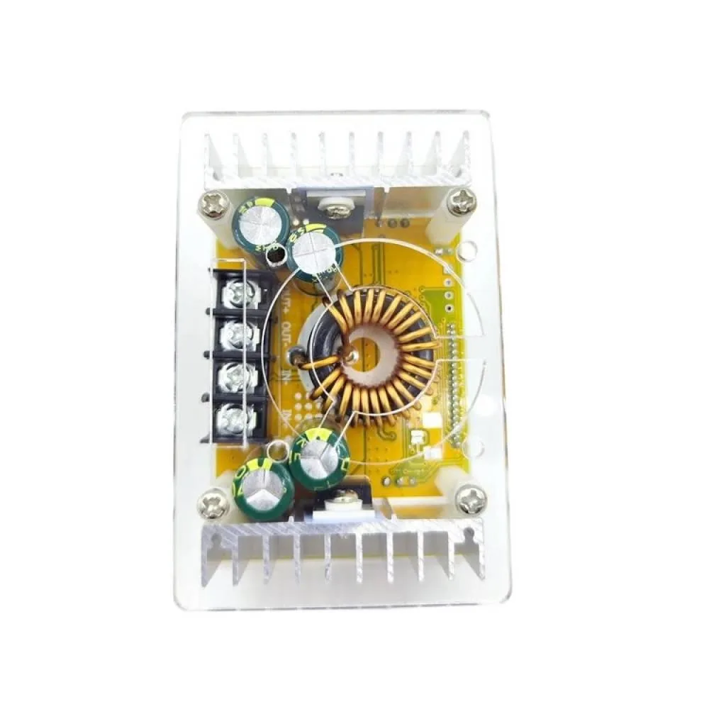 10A Adjustable Step-down Power Supply Module Constant Voltage and Constant Current Voltage and Current LCD Screen Disply Board
