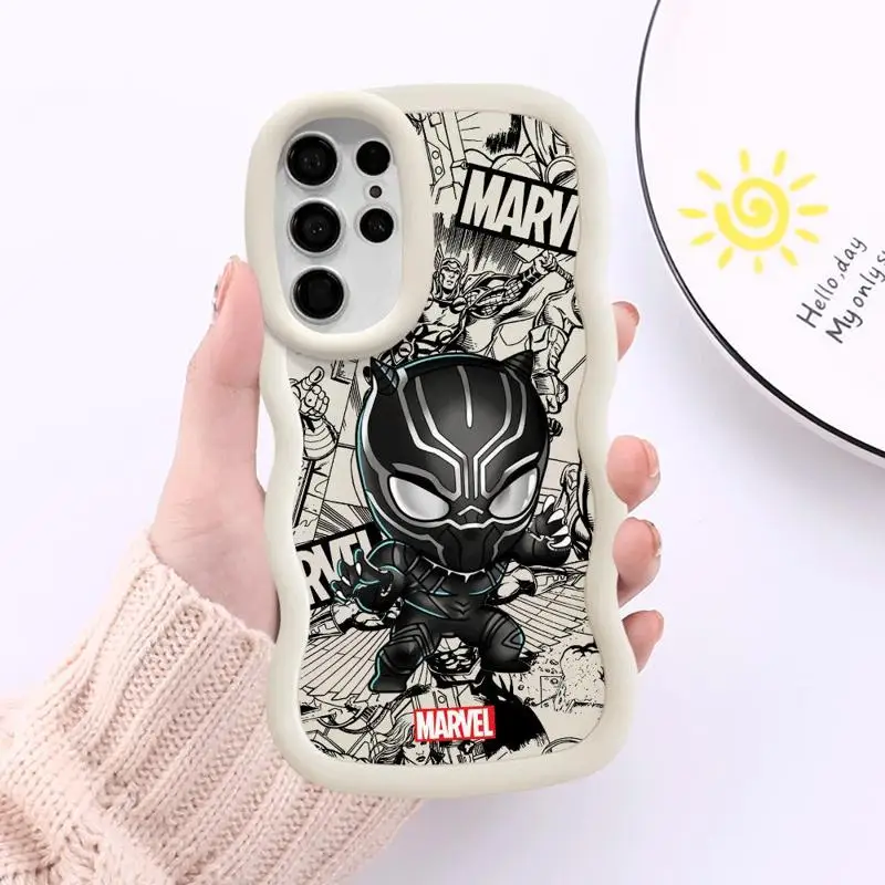 Cartoon Marvel Sqiderman Phone Case for OPPO A58 A54 A57 A53 A32 A31 A9 2020 A38 A33 A17k A17 A16k A15 A12 A11 A7 A5 Shell