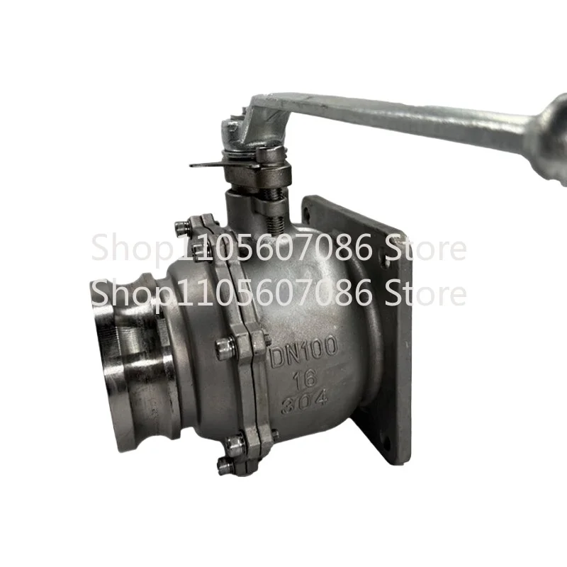 Sprinkler Sewage Suction Truck Ball Valve Straight Through Square Ball Valve Water Valve Accessories 65 Ball