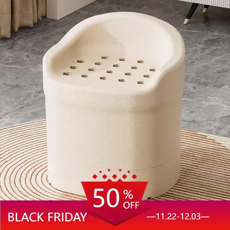 Pliant Plastic Chair Bathroom Stool Shower Chairs Stools Low Stool Toilet Seats Nordic Home Furnishing Badhocker Articles