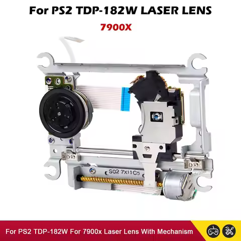 NEW Laser Lens TDP-182W TDP 182W TDP182W For PS2 Slim With Deck Mechanism Optical Laser Head 79000 79000 Replacement