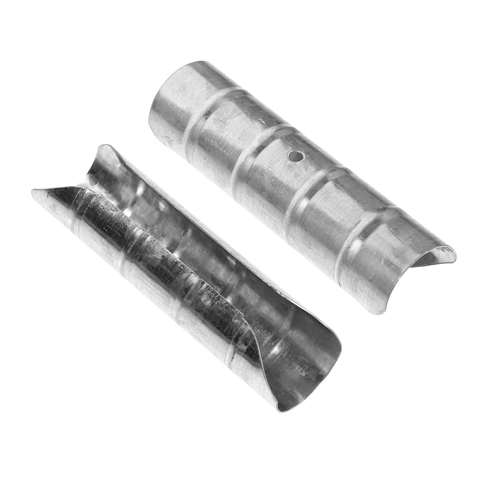 

2 Pcs Curtain Accessories Drapery Rod Connector Window Connection Accessory Joint Aux Hollow Iron End Part Amp