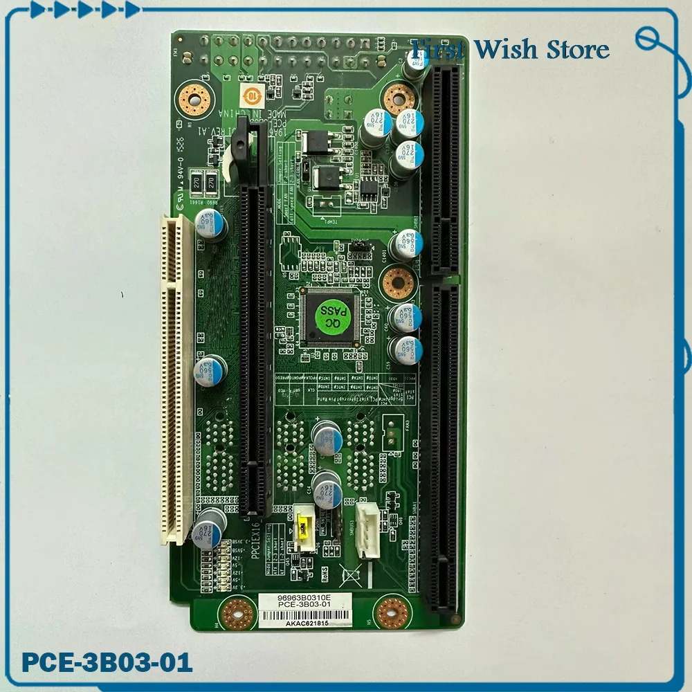 For Advantech  Mainboard 19A63B0310-01 REV.A1 PCE-3B03-01