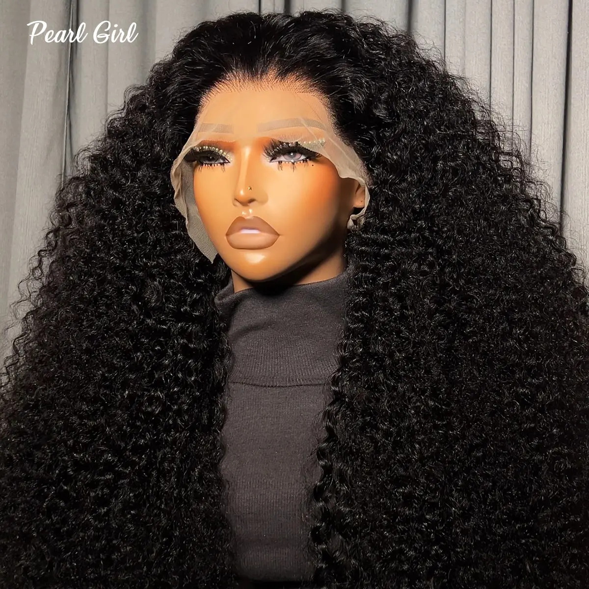 

500 High Density Glueless Wig 360 13x6 Kinky Curly Lace Front Wigs Human Hair Pre Plucked 13x4 HD Lace Frontal Wig for Woman