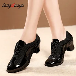 Jazz Dance Shoes Women Sneakers Balleoom Dance Shoes Ladies 3.5/5cm Heels Indoor/Outdoor Professional Dancing Shoes Woman