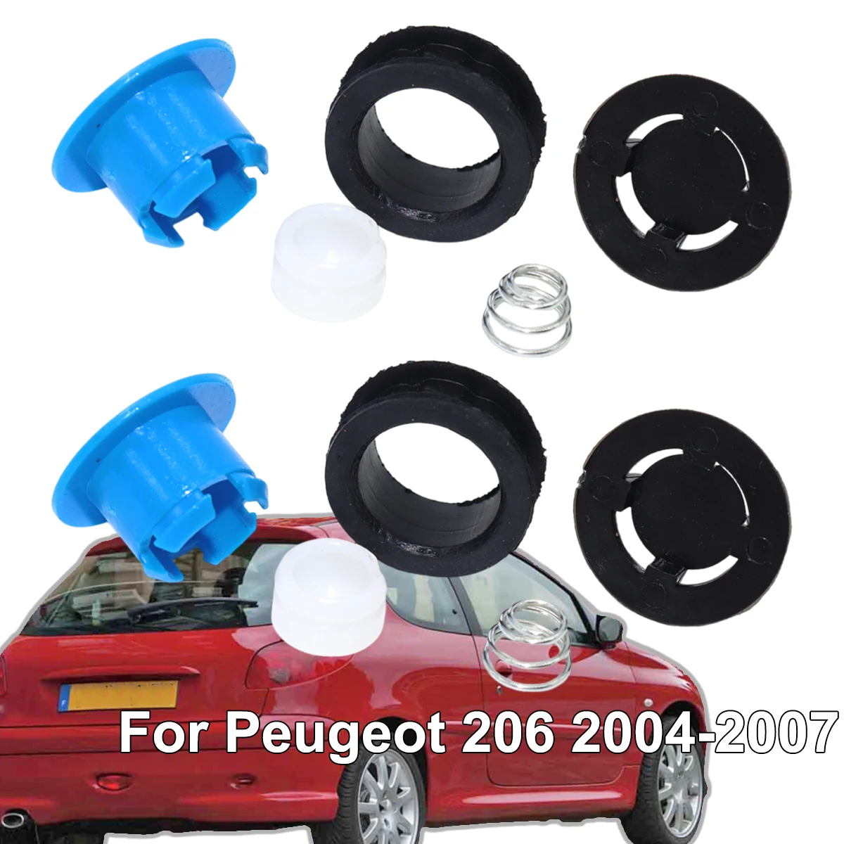 

Комплект из 2 шт. для модернизации: втулки и соединители троса переключения передач МКПП для Peugeot 206 2004-2007