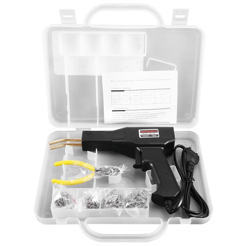 【Apressado】Máquina de solda de grampeador quente para pára-choques de carro de reparo de plástico