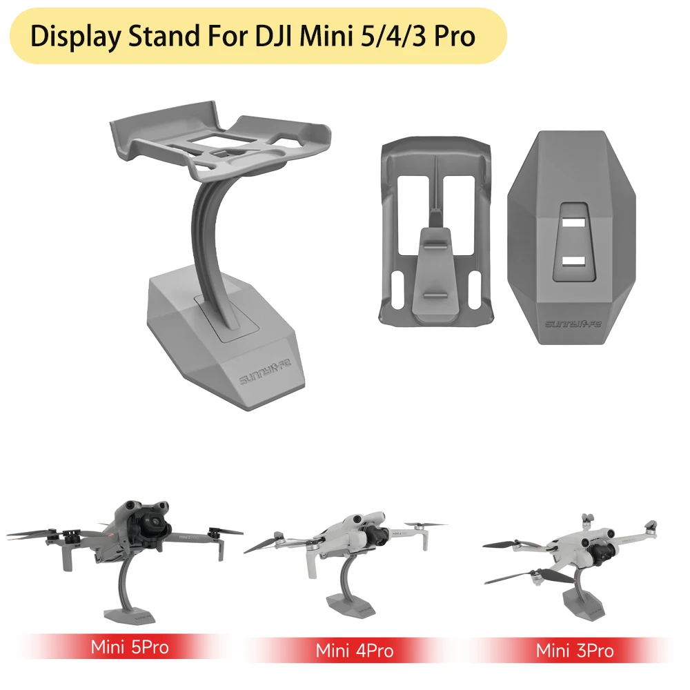 Présentoir de bureau pour Drone DJI Mini 5 Pro/4 PRO/3 PRO, support de vitrine antidérapant avec accessoires de Base fixe sécurisés