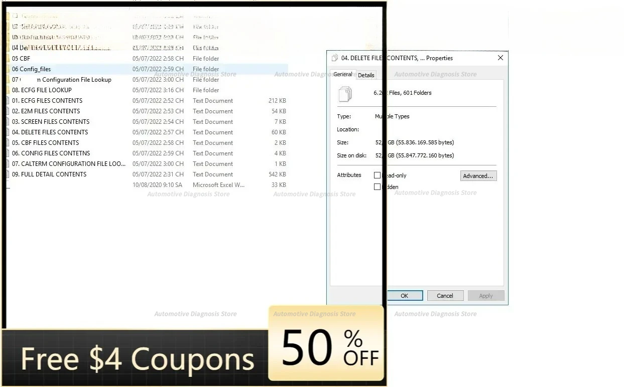 

METAFILES 52GB ECFG E2M SCREEN CBF Config & Delete FILES Update 04.2022