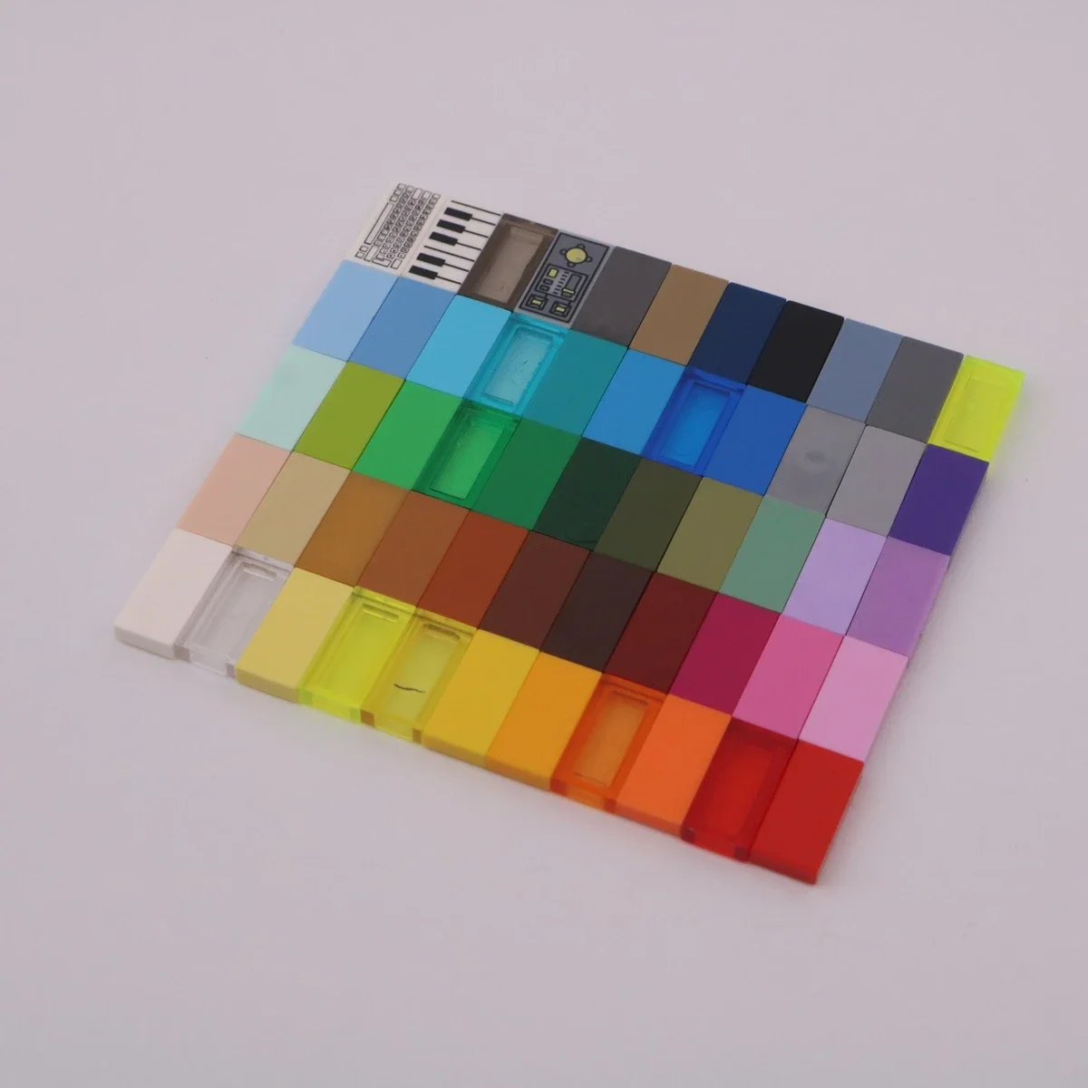[185Pcs][50g] 3069 30070 Interlocking MOC1X2 Light Panel, Children DIY STEM Building Blocks Toy , Gifts for MOC creators Group