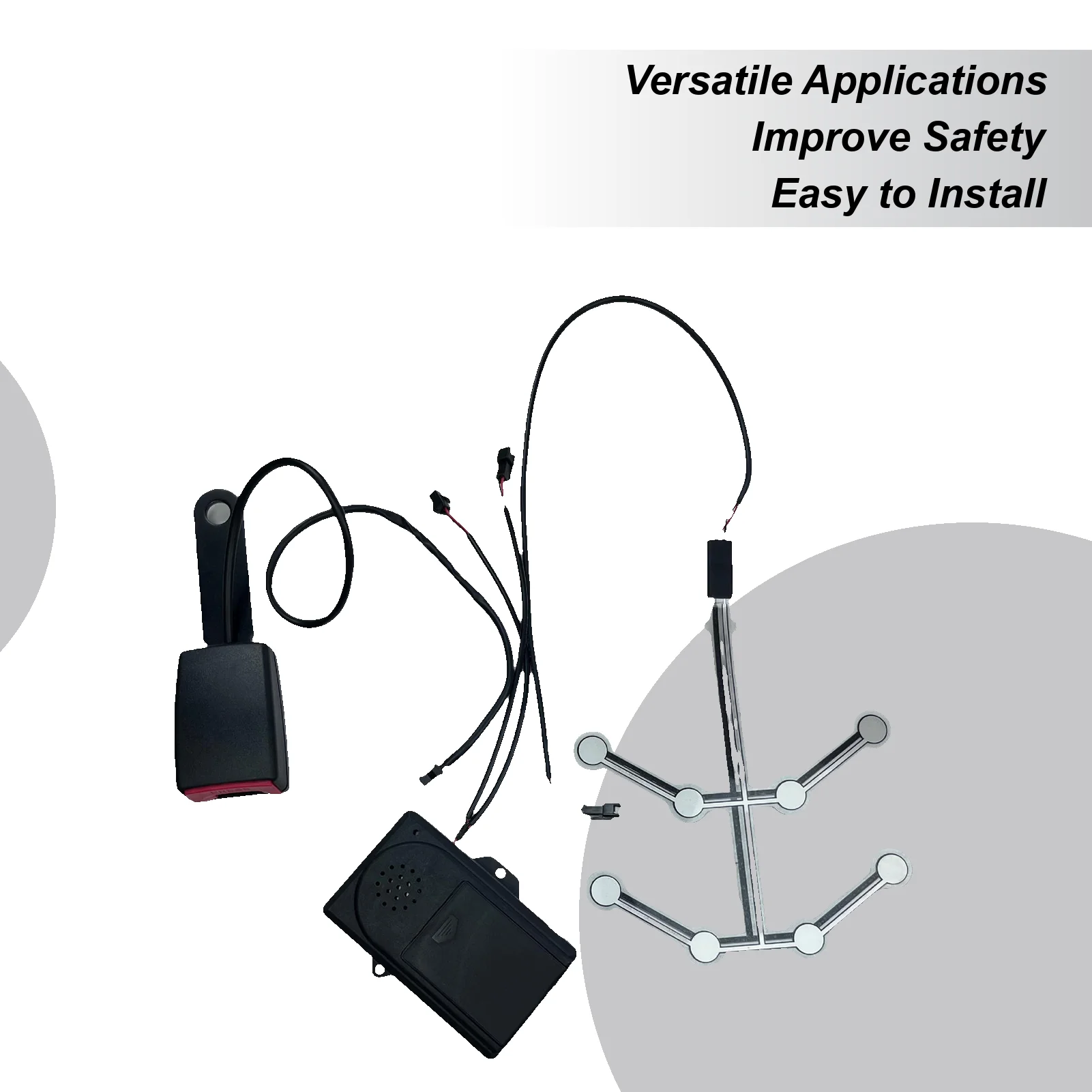

Seat Occupancy Sensor Safety Belt Warning Sensor Occupancy Detection Quick Response Safety Alarm For Bus Truck Automotive