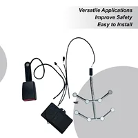 Sensor de ocupación de asiento, cinturón de seguridad, Sensor de advertencia, detección de ocupación, alarma de seguridad de respuesta rápida para autobús, camión y automóvil