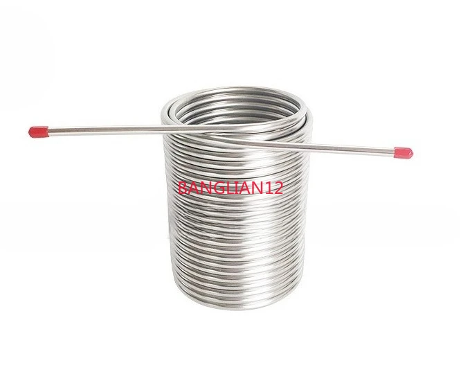 

20M long double-ring stainless steel coil with joint equipment, beer incubator cooling use