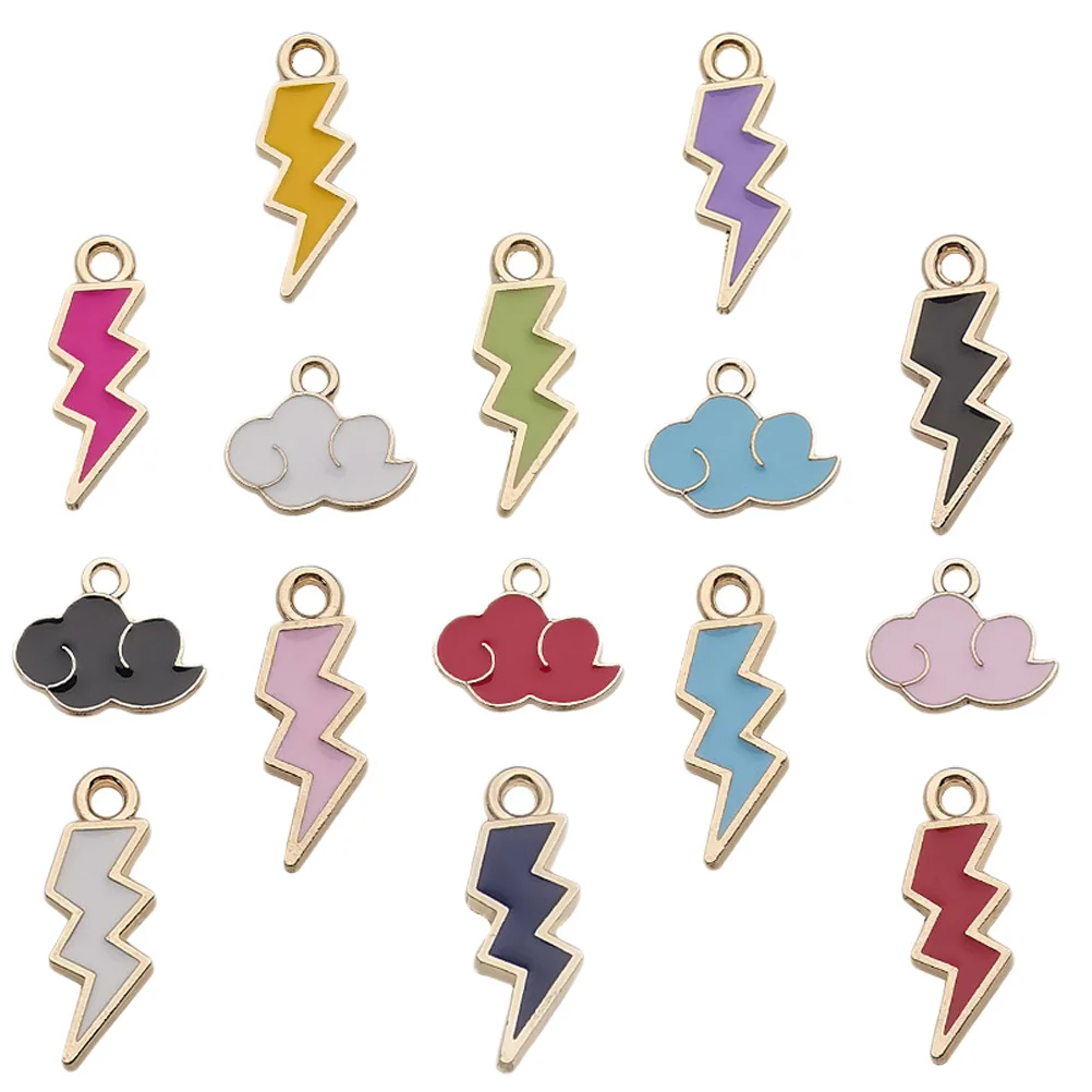 

Cloud Pendants Earring Charms Beads Hanging nament Decorations DIY Jewelry Accessories Pendant naments Zinc Alloy