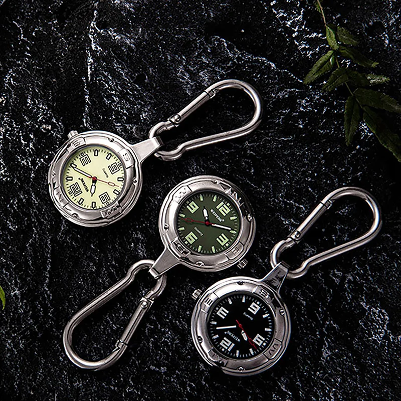 Night Light Hiking Watch Retro Leisure Hanging Watch Rock Climbing Tourism Sports Quartz Waterproof Vintage Watch〔CC99〕