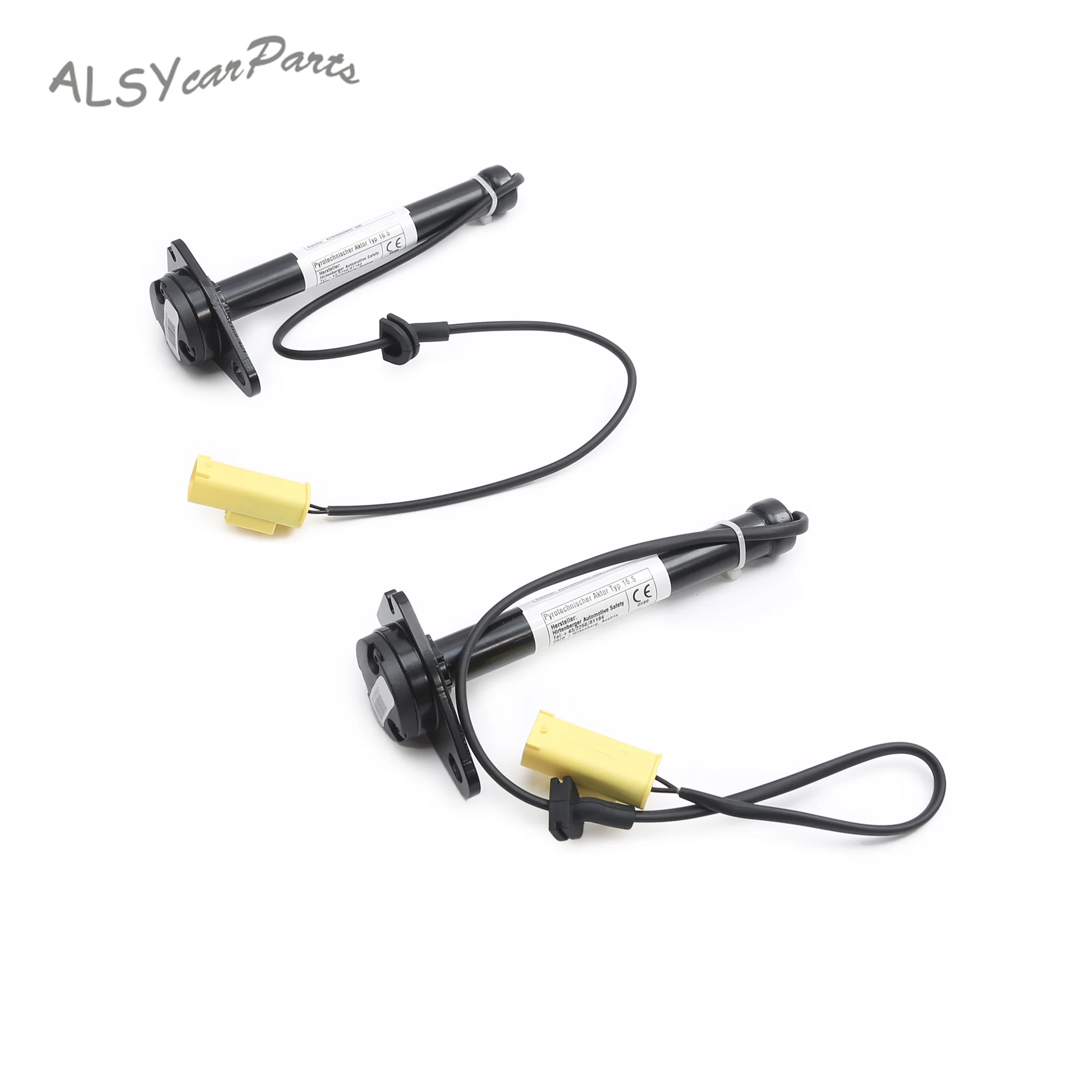 Car engine Hood actuator A2059060002Voltage:12VSocket pins: 2-pin connector left + right Suitable for Mercedes-Benz C-Class...