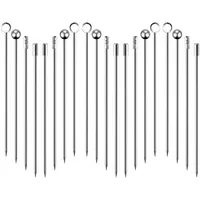 Cocktail Picks Appetizer Stainless Steel Skewers For Toothpicks Sticks Fruit Metal Toothpick Martini Stick Fancy Garnish Olive