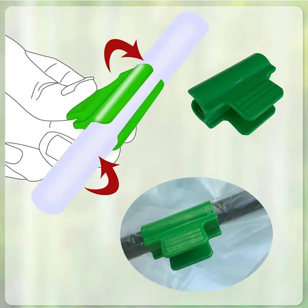 

10/20 шт., сетка для затенения теплицы, пряжка для пленки, зажим для пленки в саду, зажим для пленки в теплице, зажим для пленки с цветком для теплицы