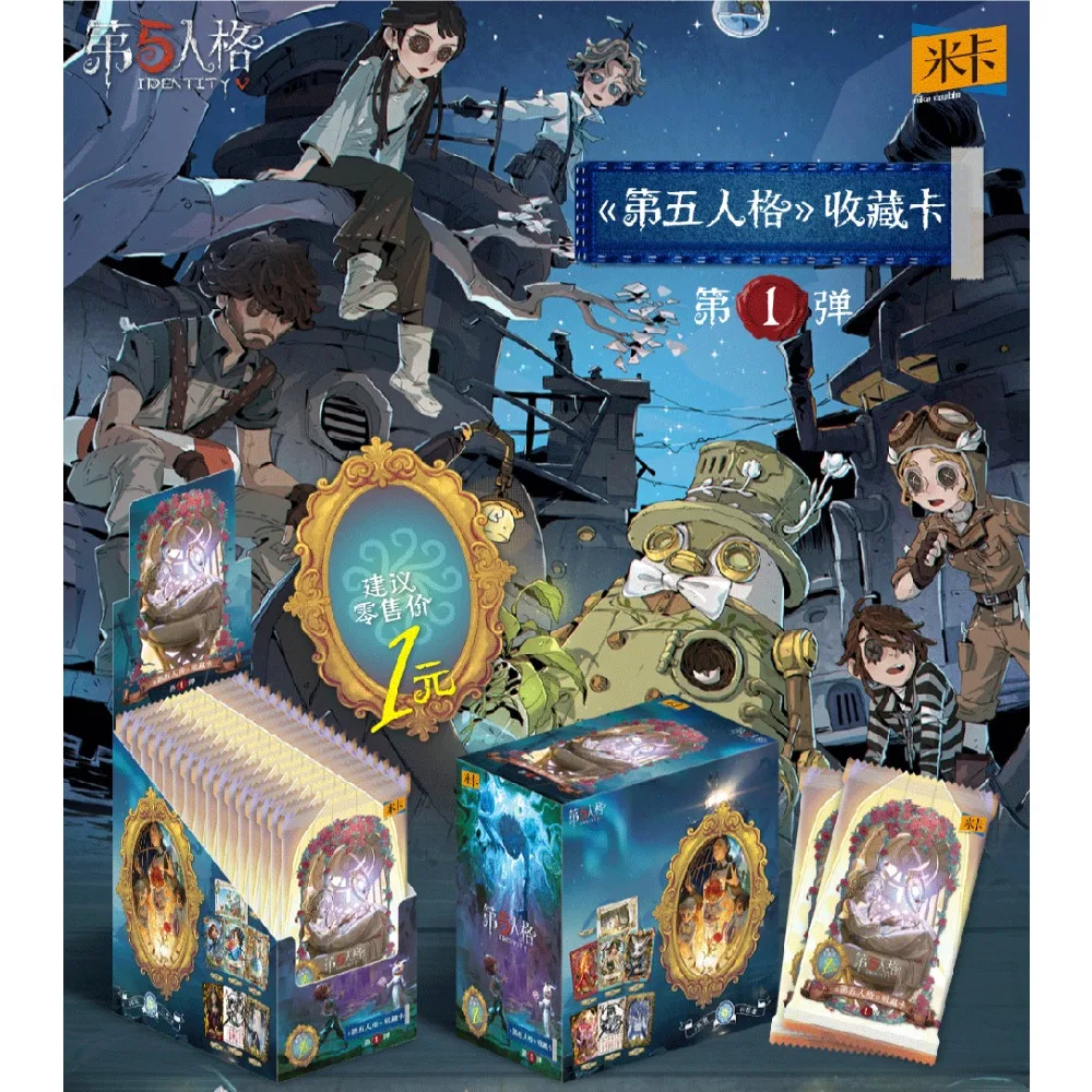 Identity Ⅴ Collection Cards Popular Original Escape Survival Role-playing Game Figures Creative Anime Co Branded Cards Kid Gift