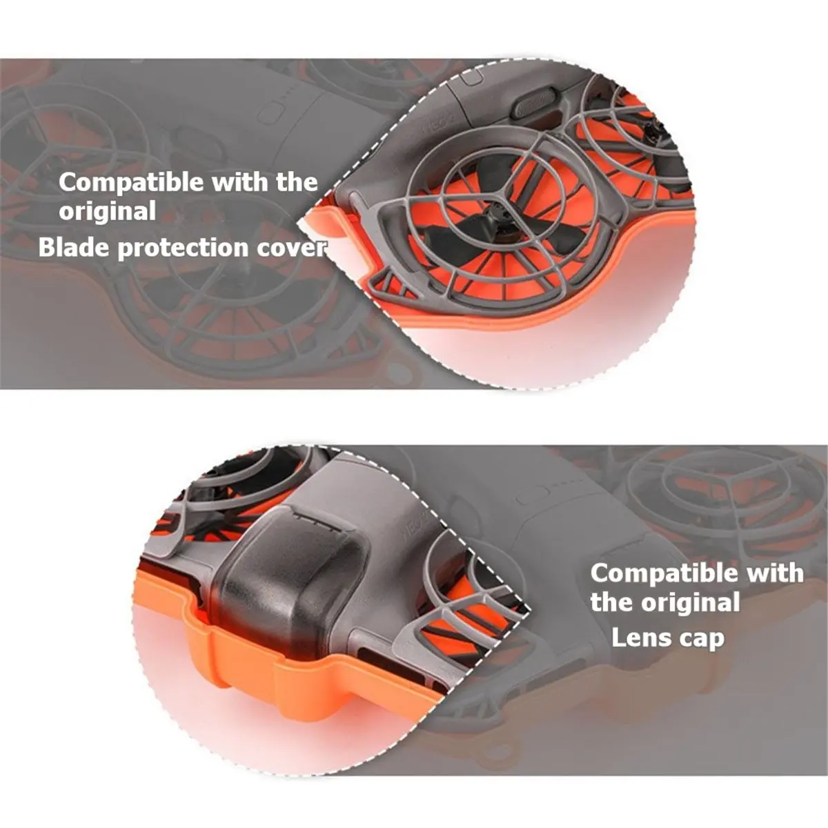 N94R Sunnylife for DJI NEO Drone 2 Butterfly Storage Box Drop-Proof Carrying Case Dust-Proof Portable Body Bag Accessories B