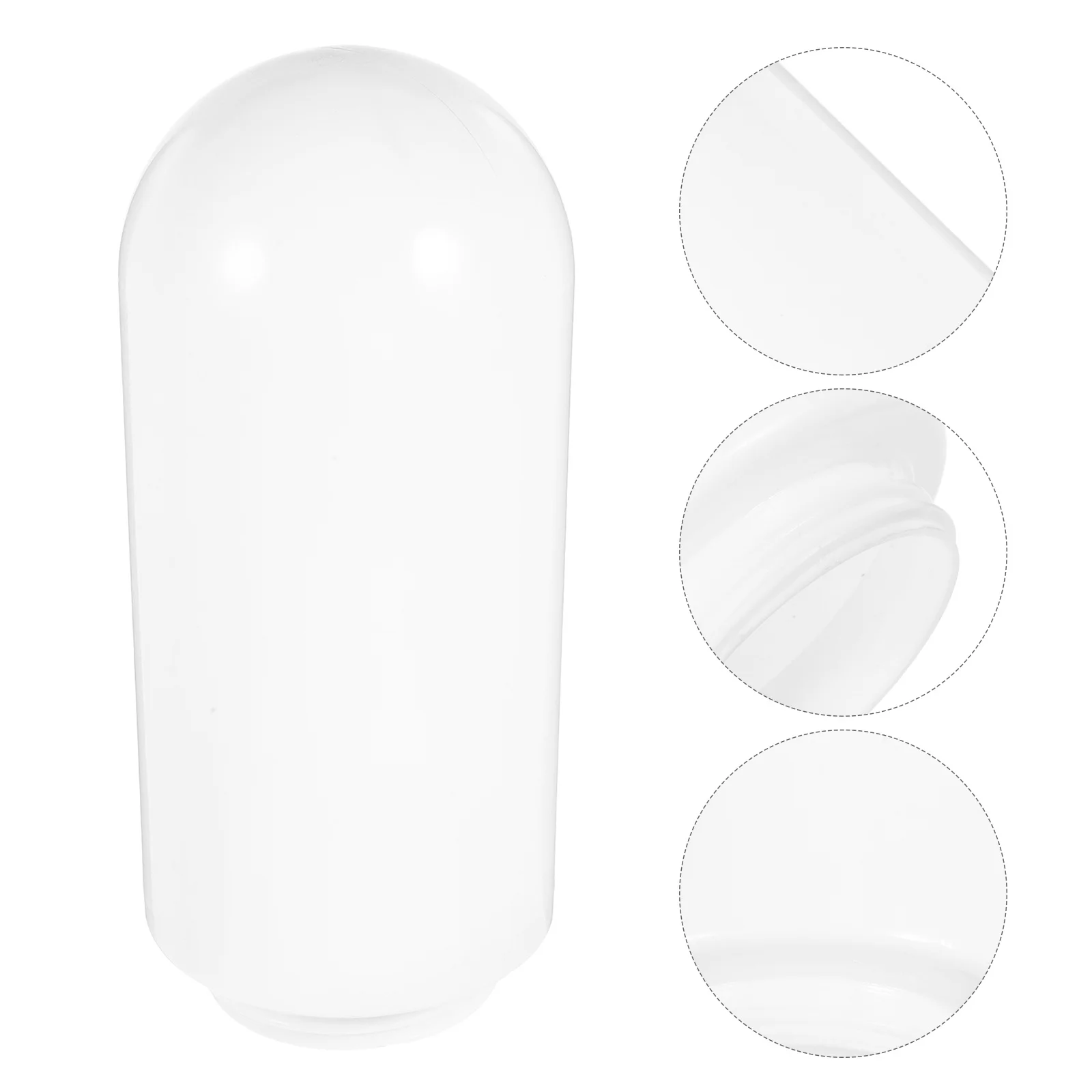 

Outdoor Acrylic Globe Lamp Shade Decorative Replacement Lampshade 6.5cm Screw Mouth Garden Porch Light Cover Outdoor