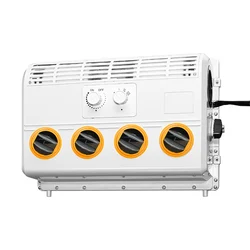For Caravans Buses Tractor Trucks 12V Universal Air Conditioner Evaporator 4-Hole Wall-Mounted DC Automotive Air Conditioning