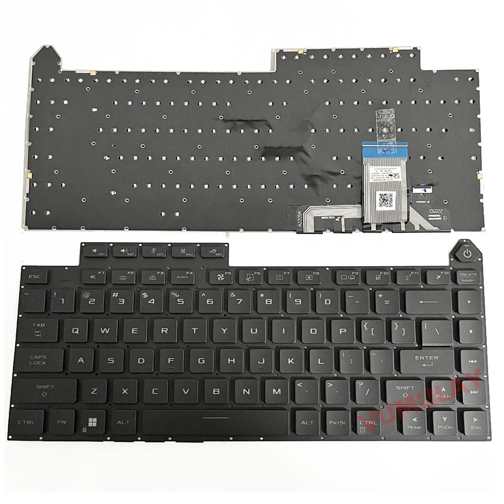 US/Russian Per-key RGB Backlit Keyboard for ASUS ROG Strix G614J G614JI G614JV G614JZ G614JY G614JU G614JJ G634 G634JZ G634JY