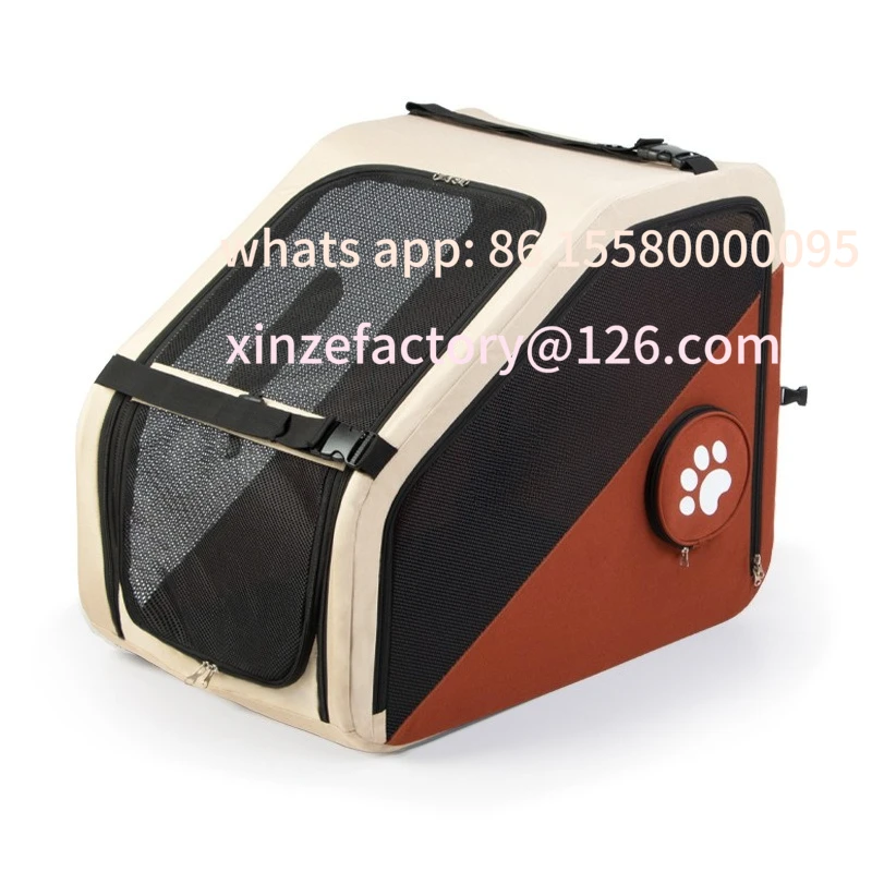 

Customizable pet car cage long distance outing