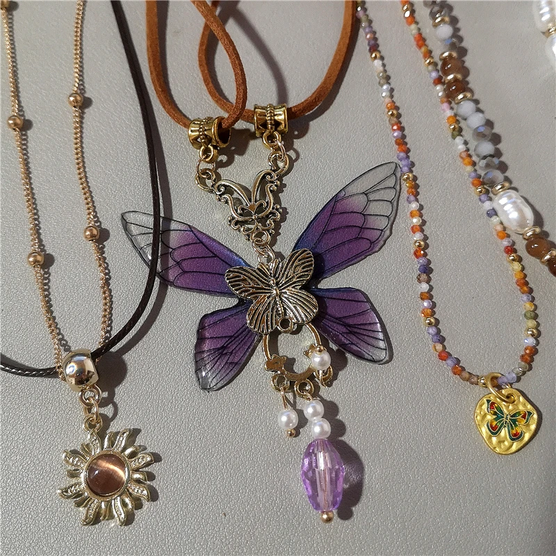 Vintage Resin Butterfly Brown  - đánh giá và giá Women'S Emo Accessories