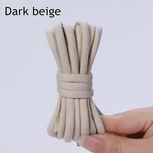 1Pair Oval Shoe Laces Half Round Athletic Shoelaces for Running Sneakers Laces Shoes Strings Durable without Fading Shoelace - Image 31