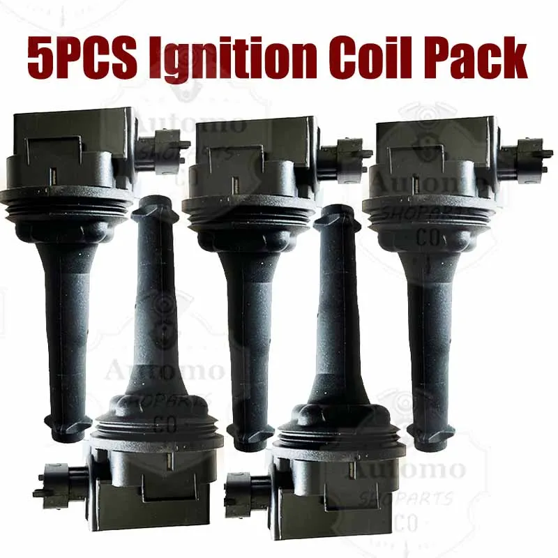 1/5PCS Ignition Coils For Volvo C70 S60 S70 S80 V70 XC70 XC90 2.4 2.5 2.8 2.9 L5 L6 UF341 30713417 9125601 0221604008 0221604010