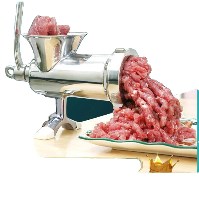 N.o doméstico de acero inoxidable 304 10 picadora de carne Manual, máquina de Enema con manivela, máquina de salchichas de llenado de carne