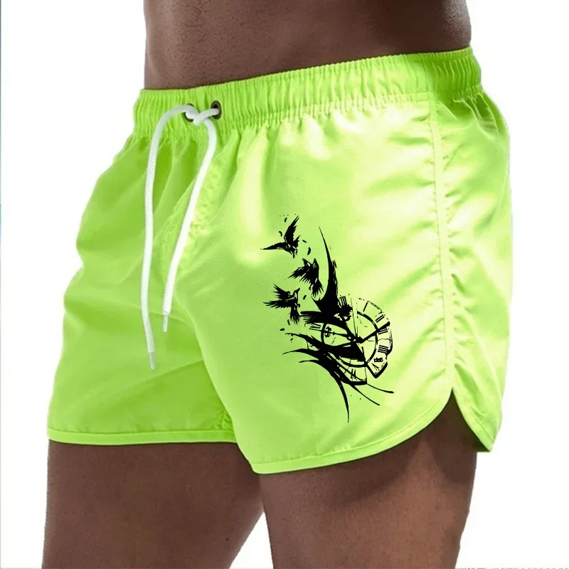 

2025 New Trendy Men's Board Shorts Male Summer Casual Sports Sexy Beach Shorts Daily Gym Fitness Running Surfing Cycling Shorts