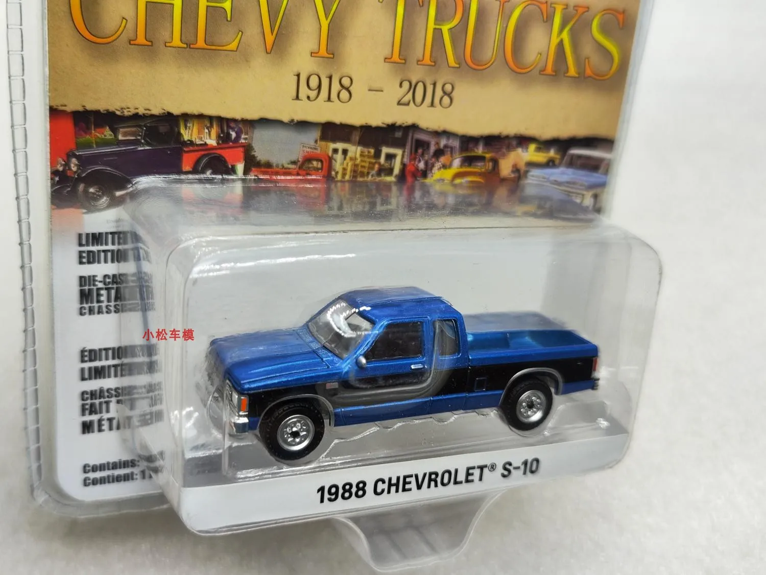 

GreenLight 1988, Chevrolet S-10, высокая имитация сплава, модель автомобиля, мини-игрушка, коллекция, подарок