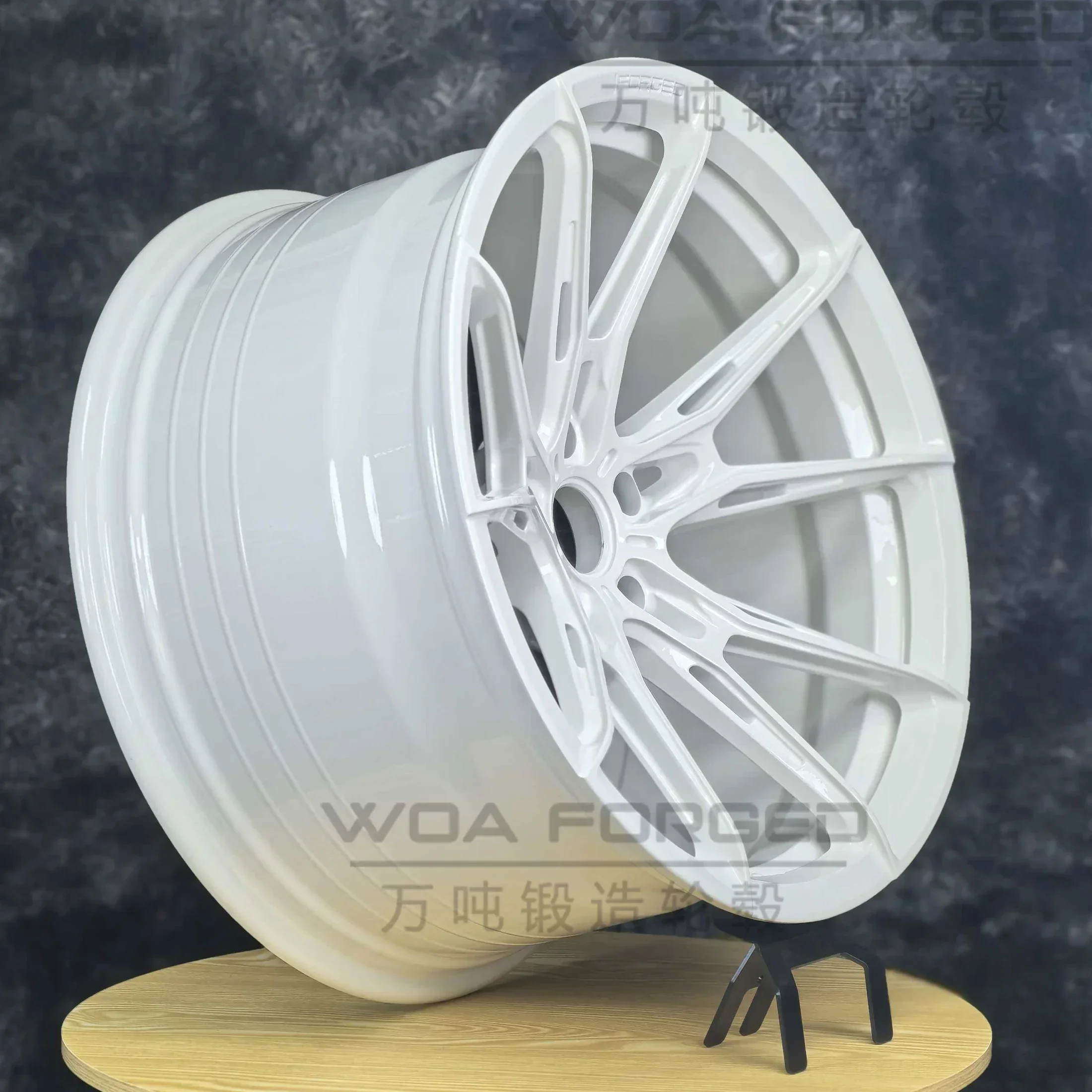 تخصيص 6061 R2 FG جديد أنيق العضلات البرونزية نحى الألومنيوم عجلات مزورة 18-22 بوصة 5x112/120/114.3 20-40-35-30-25-20-15 #4