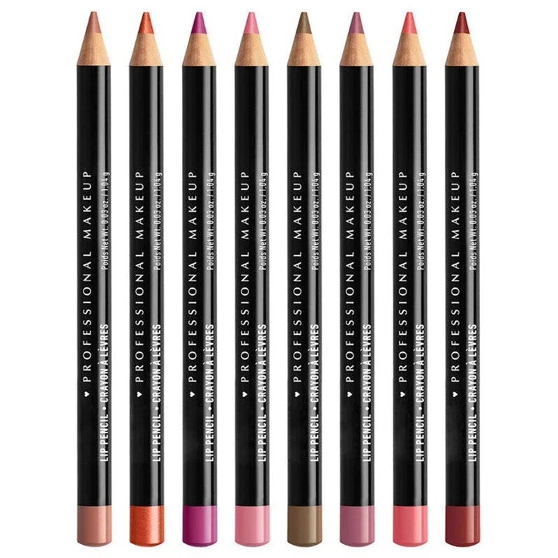 11 Kleur Matte Lipliner Potlood Waterdicht Plumping Vlek Lippenstift Natuurlijke Naakt Roze Lip Liner Pro Overzicht De Lippen Contour Make-Up