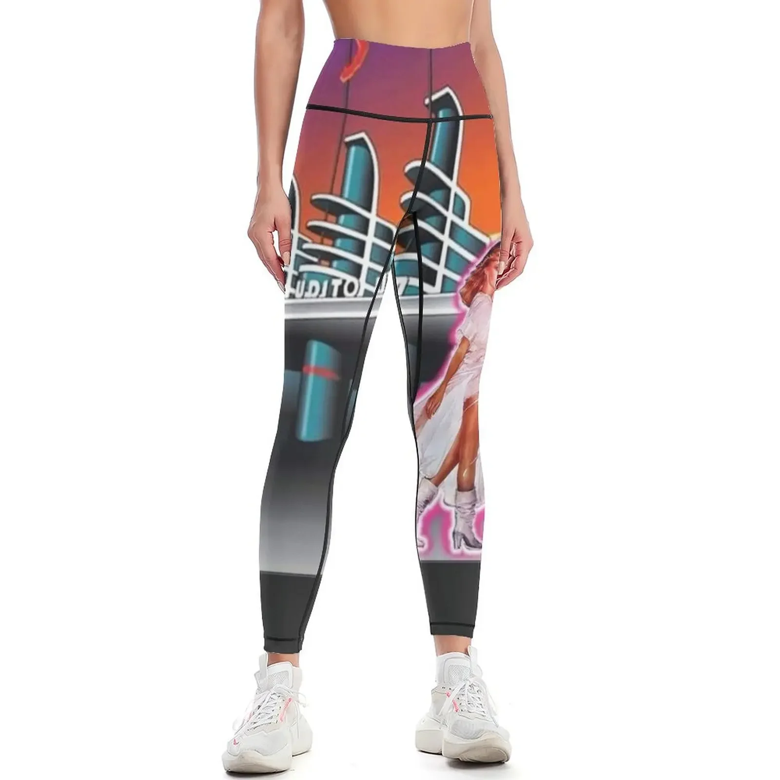 

Olivia Newton-John - Xanadu - Nine Sisters Graphic T-Shirt Leggings workout clothes for sports tennis for Womens Leggings