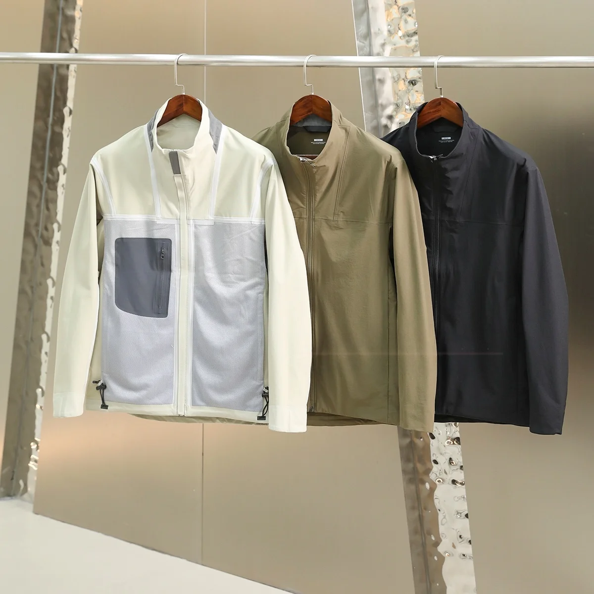 

Мужская уличная куртка Softell с 3D-кроем, воротником-стойкой, ветрозащитная, водонепроницаемая, с полностью проклеенными швами из полиэфирного волокна, осенне-зимняя