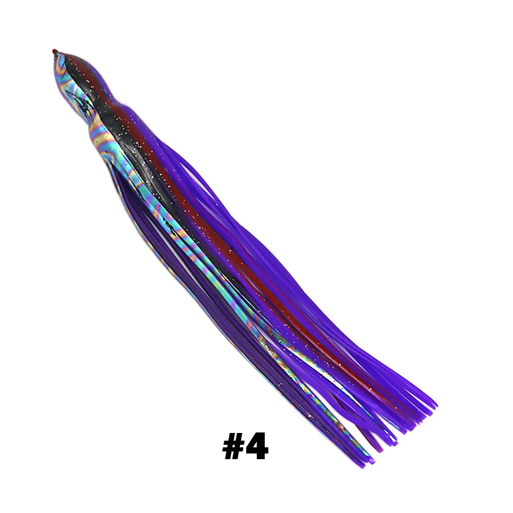 1pc Replacement Octopus Skirts 30cm 12inch Trolling Lures Soft Rigged Skirt Marlin Tuna Wahoo Mahi Saltwater Big Game Fishing
