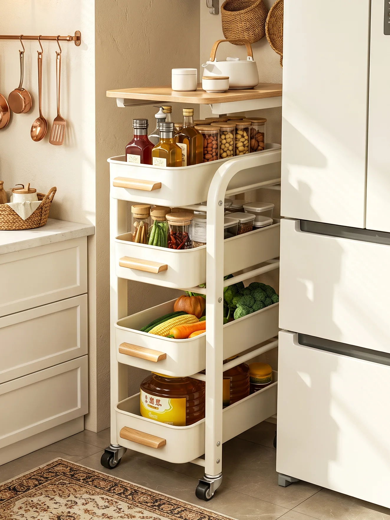 scaffale-da-cucina-multifunzionale-stile-vintage-ripiano-estraibile-in-acciaio-al-carbonio-organizzatore-laterale-per-frigorifero-scaffale-da-pavimento