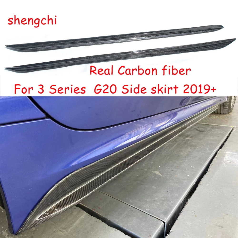 G20 m performance Side Skirt for BMW 3 Series G20 G21 Side Bumper Extensions M Sport 318i 320i 320d 330i 340i 2019 +