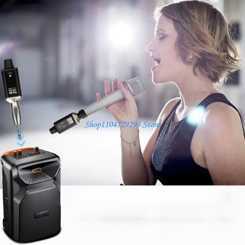 Trasmettitore e ricevitore adattatore per sistema microfonico wireless Y2GD Segnale chiaro e semplice da usare