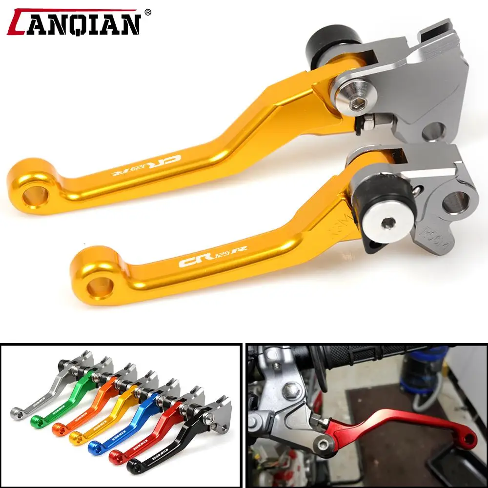 

For HONDA CR80R CR85R CR125R CR250R CRF150R CRF450R 92-16 CR 80 85 125 250 CRF 150 450 R CNC Brake Clutch Levers Dirt Bike