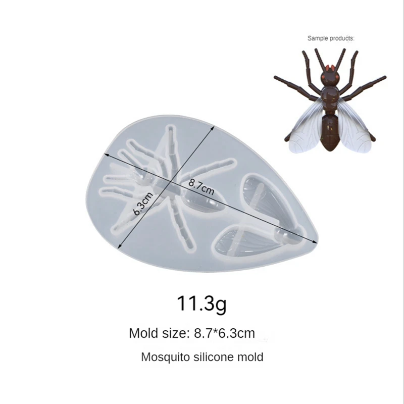 ABLL-формы для помадки с насекомыми, силиконовые формы для украшения торта с ошибками, геккон/сороножка/паук/корпион/Ан/эпоксидные формы с насекомыми