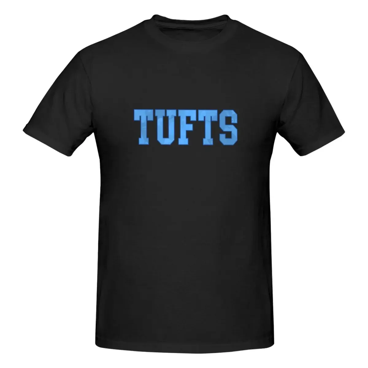 Tufts - Tie Dye College Font 100% Cotton T-shirt Men Fashion T Shirts Men Round Neck Short Sleeve S-6XL