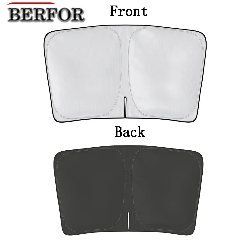 For VW Volkswagen Touran 5T1 2016-2023 Nano-Insulat Windshield Sunshade Front Window Sun Shade Visor Car Interior Accessories view 3