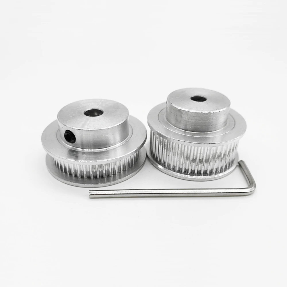 2GT GT2 48 teeth BF pulley hole 5/6/6.35/8/10/12/12.7/14/15mm tooth width 6/10mm for 3D printer parts