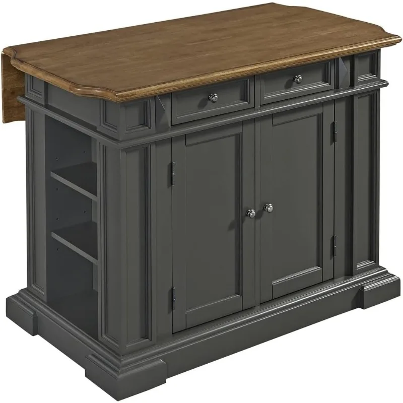 

Homestyles Americana Gray Kitchen Island Kitchen Cart Kitchen Island Furniture Utility Cart Storage Cart