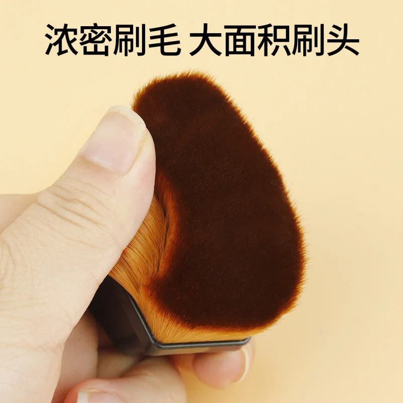 55No.6Convenient Foundation Brush, Easy to Apply Makeup, Non-Powder Absorbing, Non-CakingBBCream Brush Storage Box In Stock