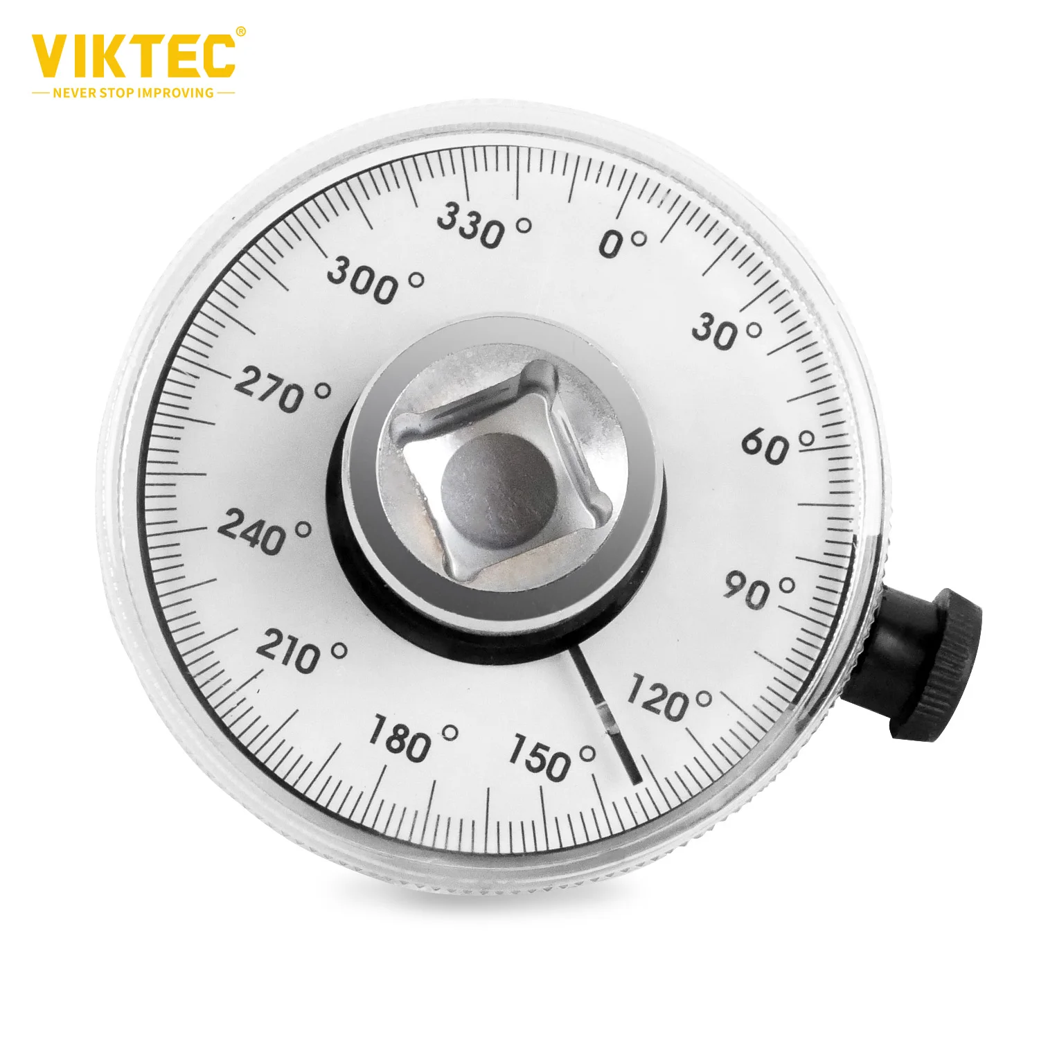 

1/2in Drive Torque Angle Gauge,360 Degree Adjustable Torque Meter Wrench Set,VT01108